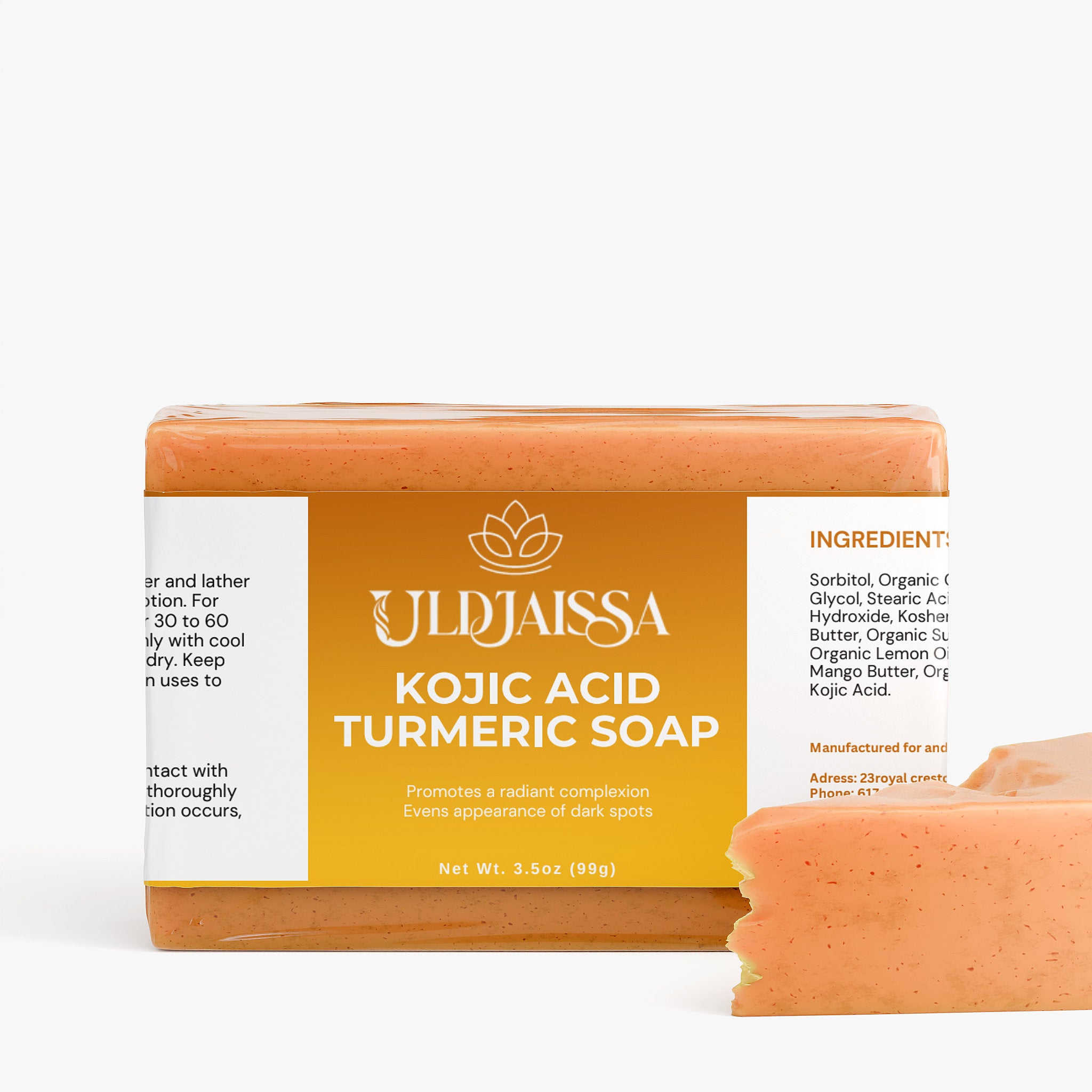 Kojic Acid & Turmeric Soap