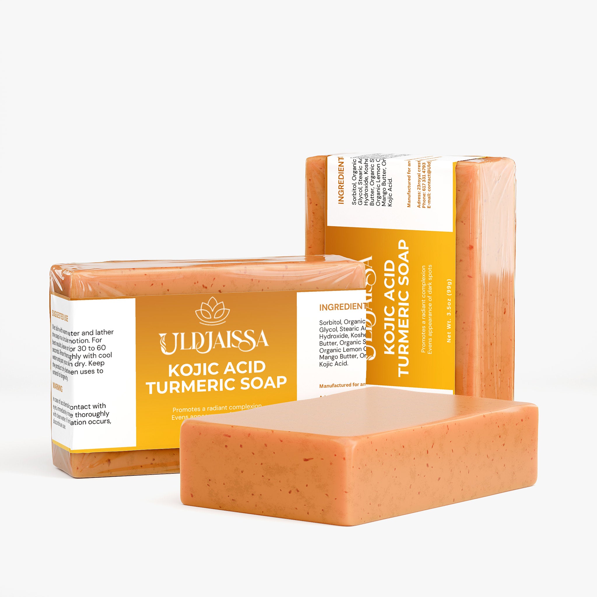 Kojic Acid & Turmeric Soap