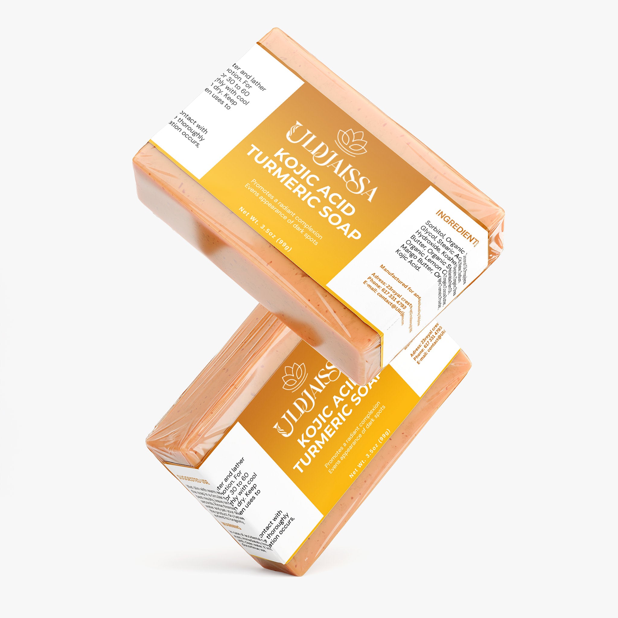 Kojic Acid & Turmeric Soap