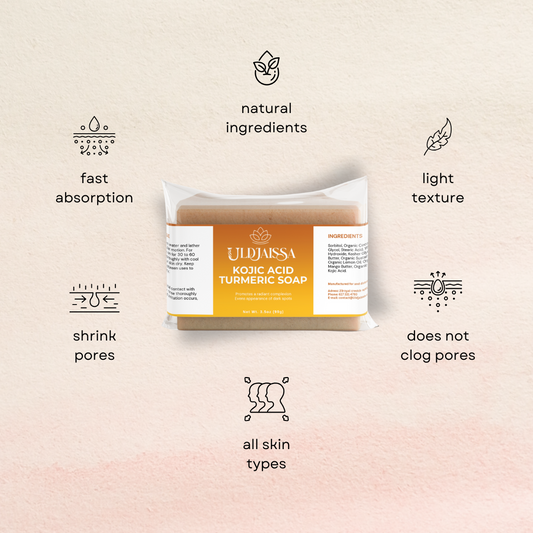 Kojic Acid & Turmeric Soap